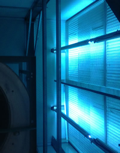 UVC de HVAC