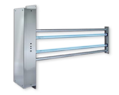 Serie KE de calefacción, ventilación y aire acondicionado (HVAC, por sus siglas en inglés): 2 lámparas