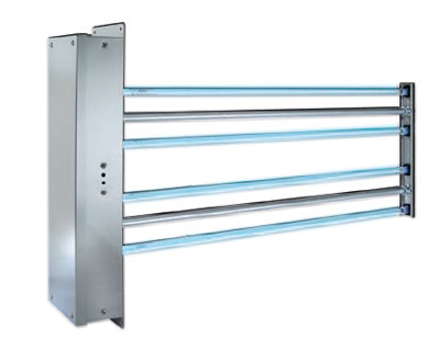 Serie KE de calefacción, ventilación y aire acondicionado (HVAC, por sus siglas en inglés): 4 lámparas