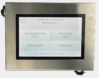 Controlador con pantalla táctil de 10 pulgadas